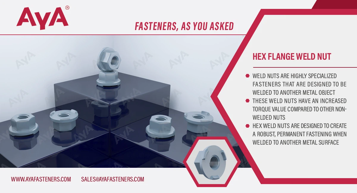 Hex Flange Weld Nut-advantage
